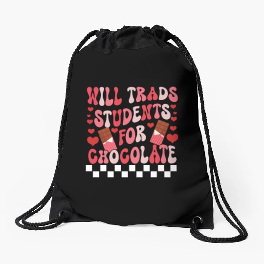 Student Swaps: Chocolate Edition Drawstring Bags