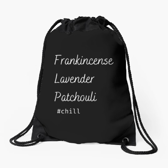 Aromatherapy Frankincense Lavender Patchouli Chill Drawstring Bags