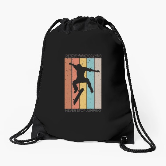 Skateboard 22 Drawstring Bags