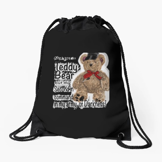 Teddy Bear Drawstring Bags