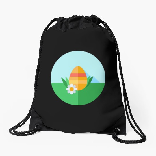 Easter Egg Drawstring Bags