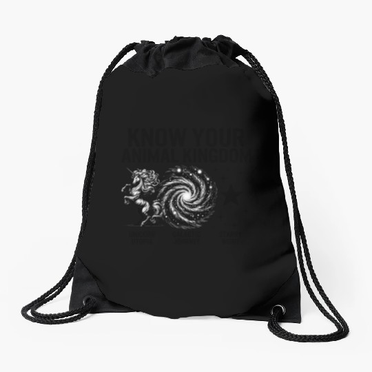 Magical Drawstring Bags, Know Your Animal Kingdom Unicorn
