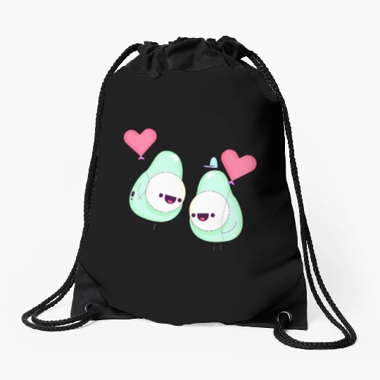 love couple Drawstring Bags