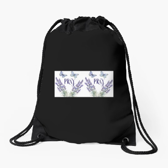 Hopeful Religious Mug Wraps Drawstring Bags