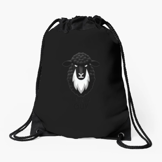 Black Sheep Drawstring Bags