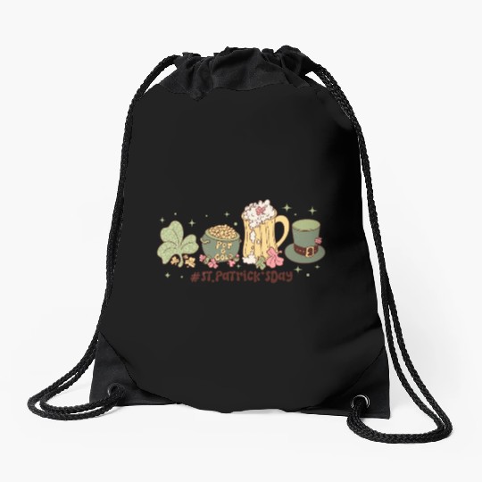 St. Patrick's Day Drawstring Bags