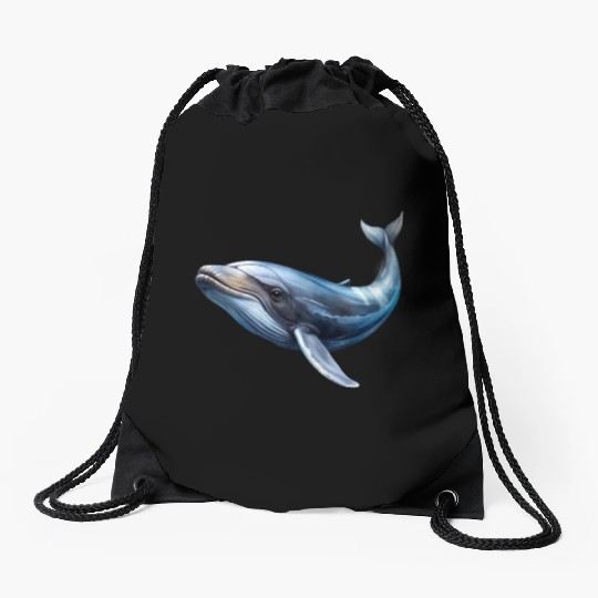 Whale Drawstring Bags