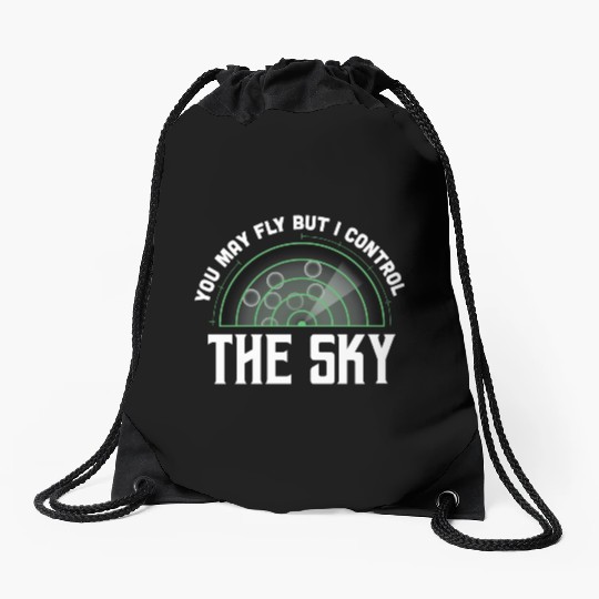 I Control Sky Air Traffic Professionals Gift Drawstring Bags