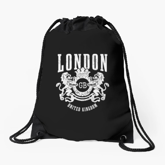London England UK Souvenir Gift Drawstring Bags