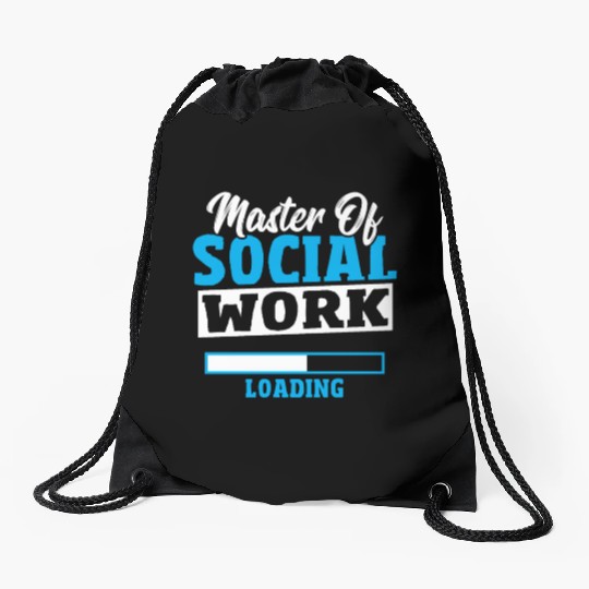 Caseworker Political Science Social Worker Drawstring Bags