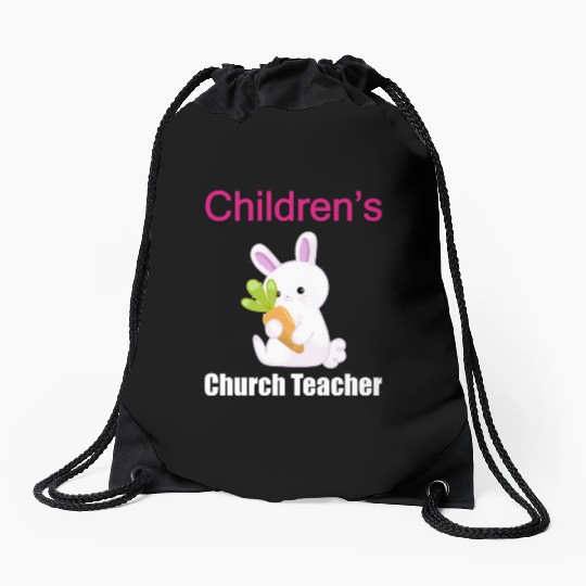 Children's Church Sunday Schhol Teacher Drawstring Bags