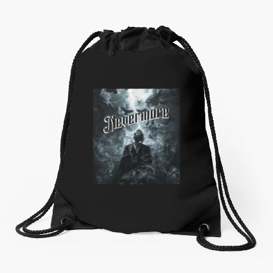 Nevermore Drawstring Bags