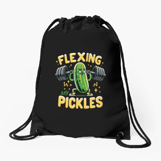 Pickle Lover Funny Pickle Dill pickle Pickled Drawstring Bags