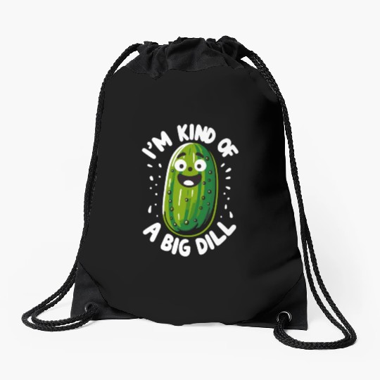 Pickle Lover Funny Pickle Dill pickle Pickled Drawstring Bags