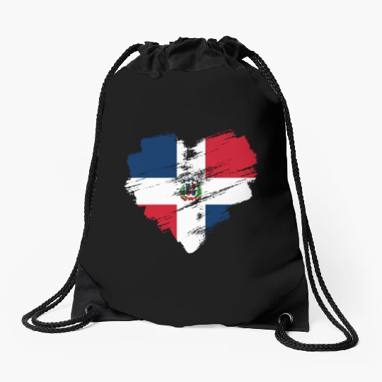 Dominican Republic Drawstring Bags