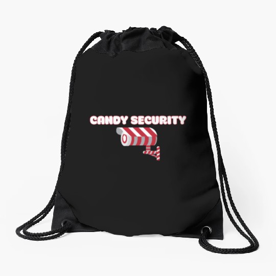 Candy Security Kids Parents Matching Birthday Drawstring Bags