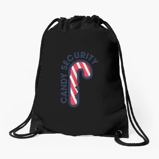 Candy Security Mom Dad Matching Birthday Costume Drawstring Bags