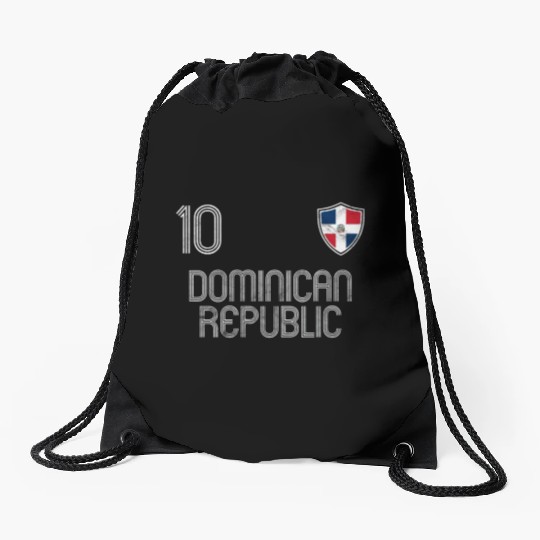 Dominican Republic Drawstring Bags
