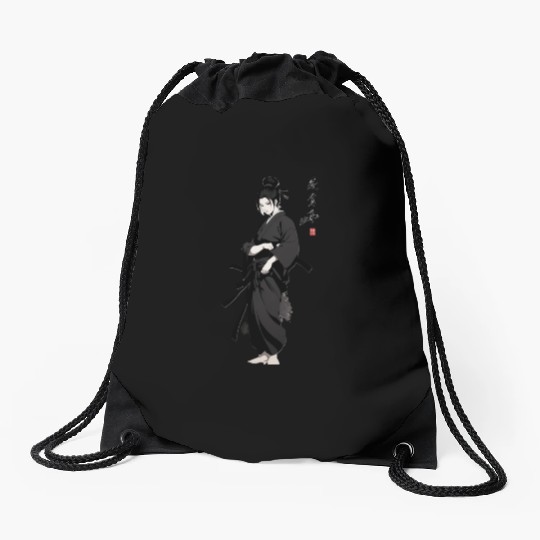 Japanese culture Drawstring Bags
