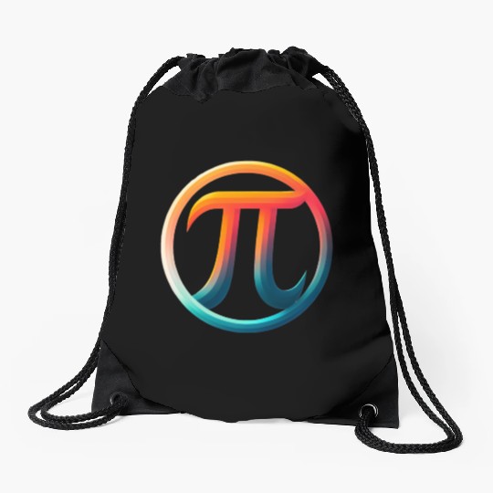 Pi Day Nerd Geek Love Math Pi Symbol Kids Men Drawstring Bags