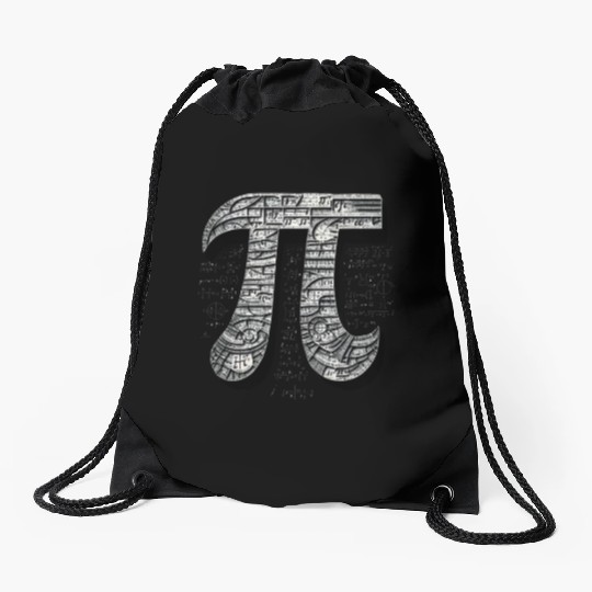 Pi Day Nerd Geek Love Math Pi Symbol Kids Men Drawstring Bags