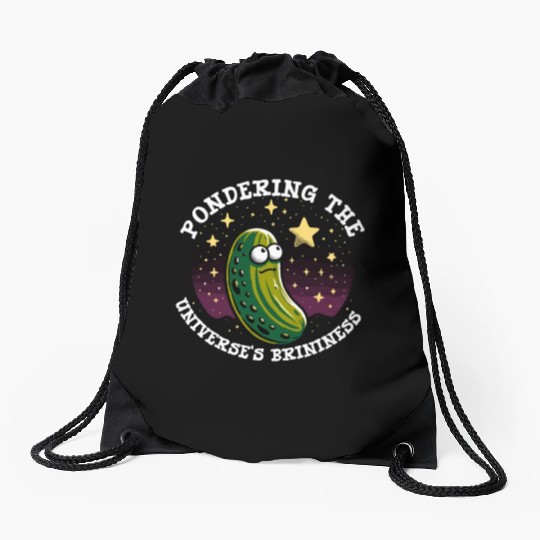Pickle Lover Funny Pickle Dill pickle Pickled Drawstring Bags