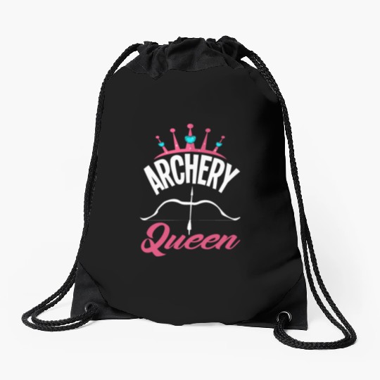 Queen Archery Drawstring Bags