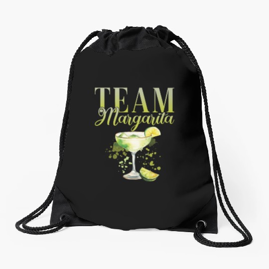 Team Margarita Tequila Stag Party Drawstring Bags