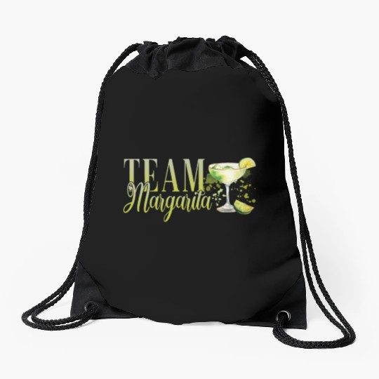 Team Margarita Tequila Stag Party Drawstring Bags