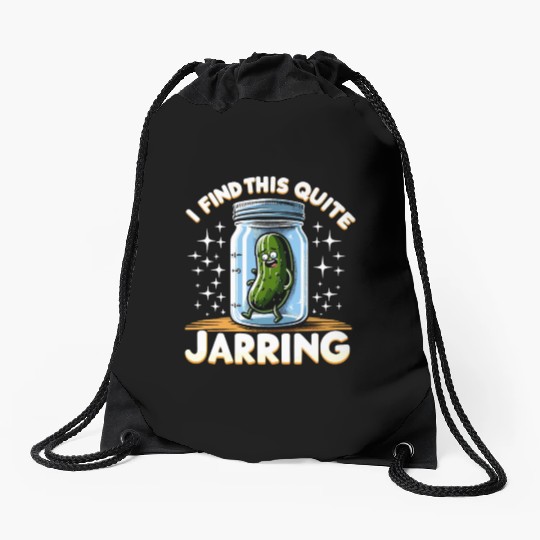 Pickle Lover Funny Pickle Dill pickle Pickled Drawstring Bags
