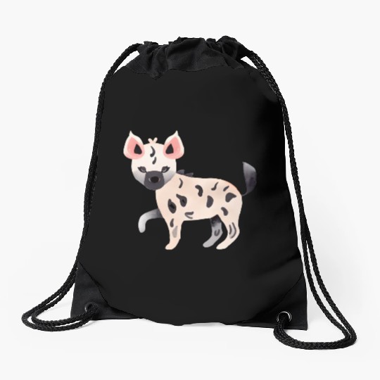 Hyena Drawstring Bags