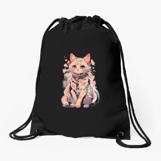 "Creative Minds Unite | Kat-Inspired Artist Drawstring Bags fo