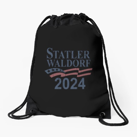 Statler and Waldorf Drawstring Bags