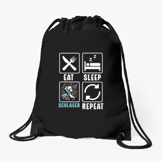 German Schlager Singer Germany Music Lover Drawstring Bags