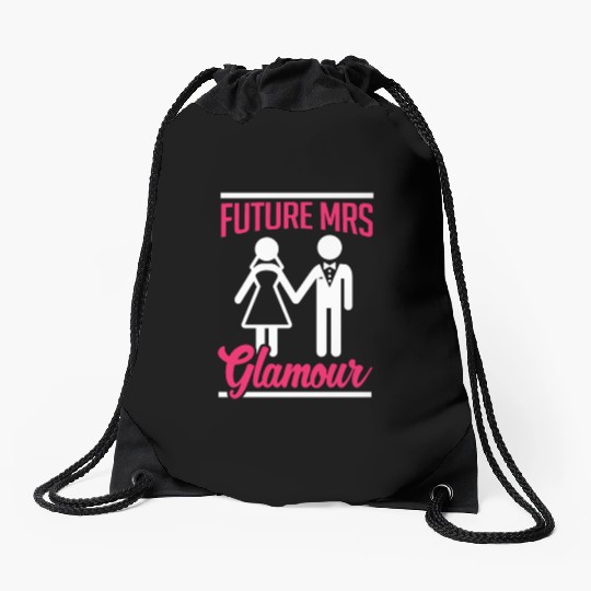 Bridal Future Mrs Glamous Drawstring Bags