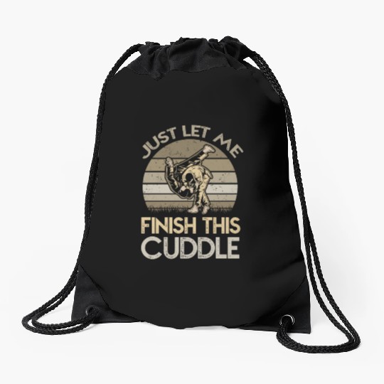 Grappling brazilian jiu jitsu Bjj Drawstring Bags