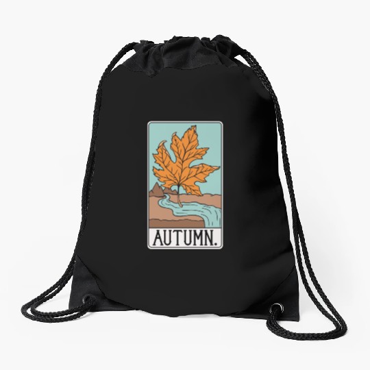 The Autumn - Tarot Card Drawstring Bags