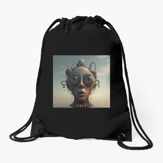OVER HORIZON Drawstring Bags