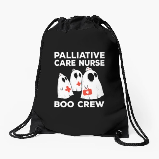 Palliative Care Nurse Halloween Costume Drawstring Bags
