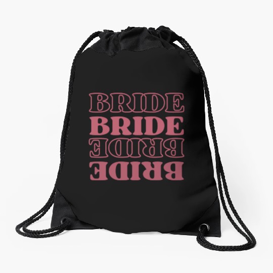 Bride hen night Bachelorette Party matching outfit Drawstring Bags