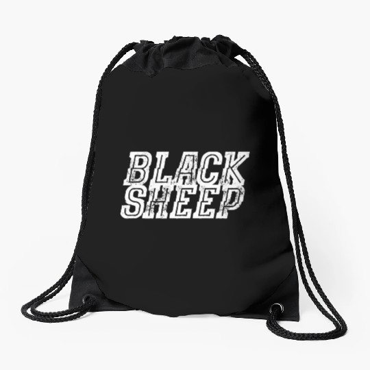 Black Sheep Drawstring Bags