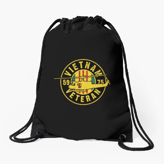 VIETNAM VETERAN Drawstring Bags