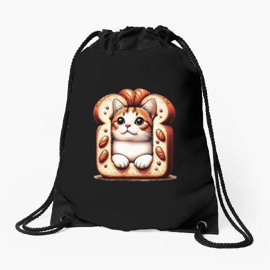 Bread&Cat Drawstring Bags