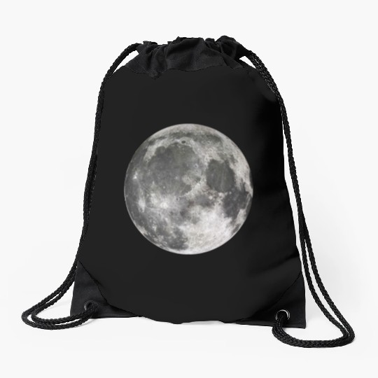 Cool Full Moon - Solar Eclipse, Moon Phases Totali Drawstring Bags