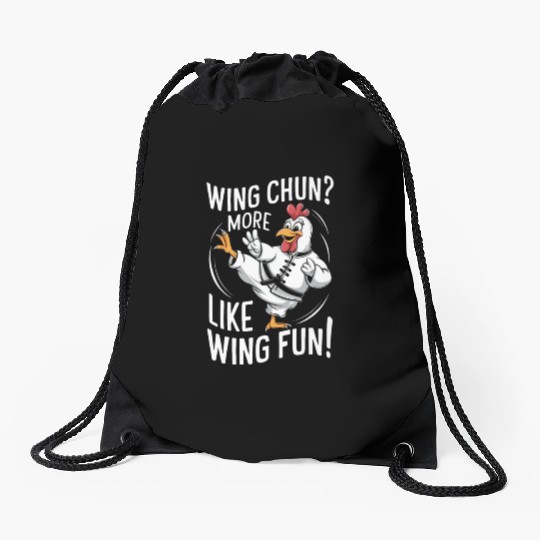 Kung Fu Chinese Kung Fu Asian Kung Fu Self defense Drawstring Bags