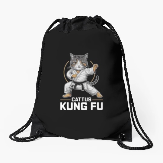 Kung Fu Chinese Kung Fu Asian Kung Fu Self defense Drawstring Bags