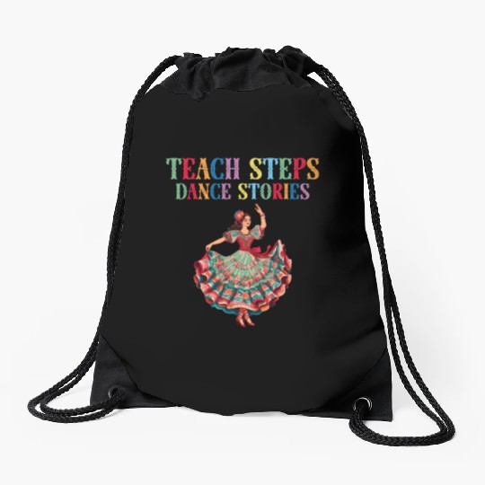 Folklorico Teacher Mexican Dance Ballet Drawstring Bags