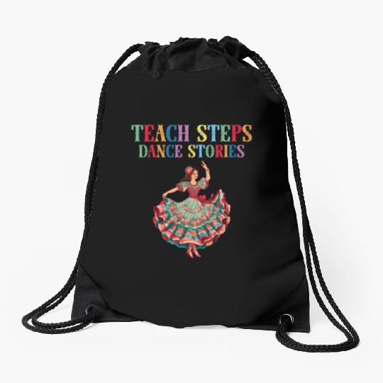 Folklorico Teacher Mexican Dance Ballet Drawstring Bags
