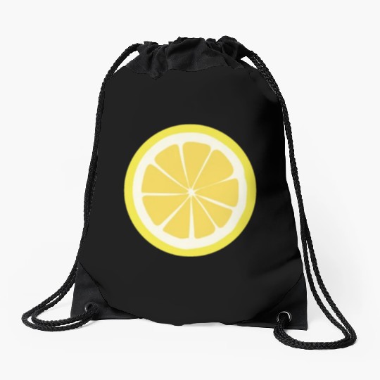 Citrus - Fruits - Orange - Lime - Grapefruit Drawstring Bags