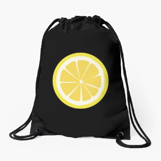 Citrus - Fruits - Orange - Lime - Grapefruit Drawstring Bags